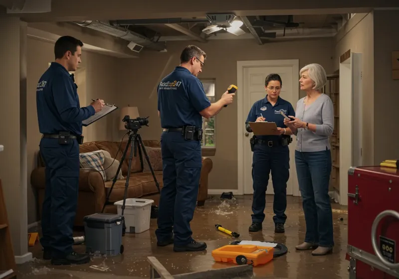 Water Damage Assessment and Insurance Documentation process in Highland, IN
